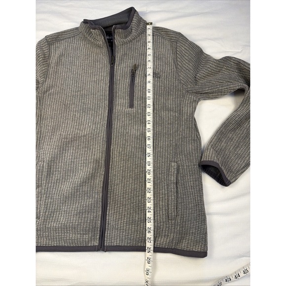 Weird Fish Grey Transom Full Zip Macaroni Jacket Men's Medium Outdoor Rugged - Picture 7 of 10